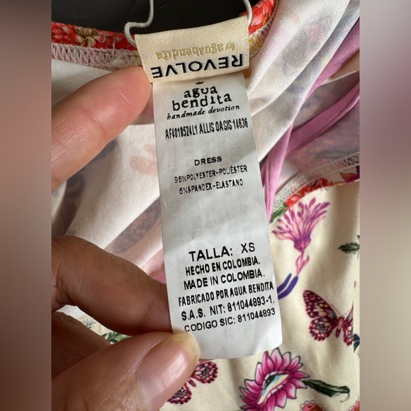 Agua Bendita x Revolve Aliss Maxi Dress NWT - Picture 5 of 8